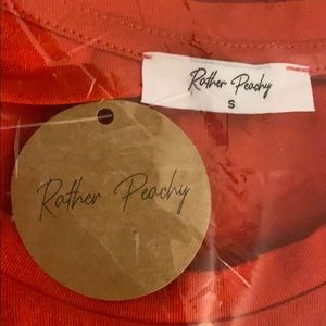 rather peachy pajama set